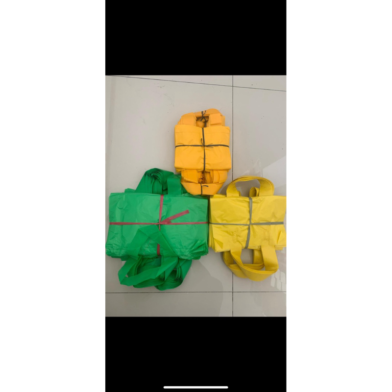 

tas las / tas hajatan / tas plastik / kantong plastik warna warni / tas mall / tas baju