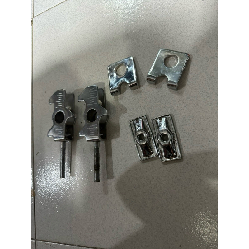 stelan rante rantai arm tiger revo tirev original sudah crom set tutup dan kupingan