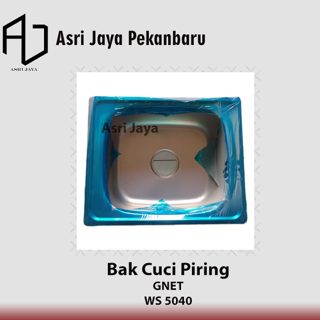 Gnet Bak Cuci Piring 1 Lubang Tanpa Sayap WS 5040