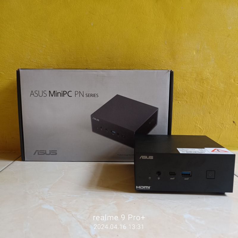 LIKE NEW Mini PC Asus PN63-S1-B I3 1115G4 8GB/1TB Garansi 2026