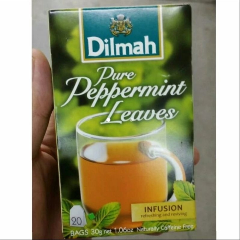 

Teh Dilmah Pure Peppermint Leaves 20bags