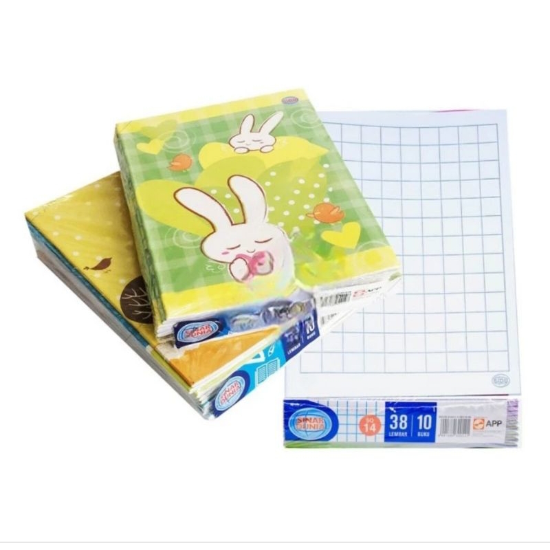 

buku tulis SIDU SQ14/ kotak besar/satuan