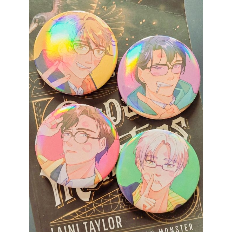 Tears of Themis Pin Button Fanmerch - Piyuves