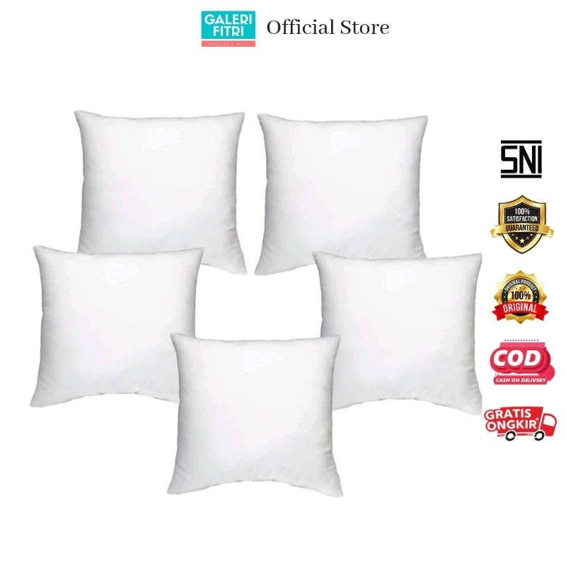 Bantal Sofa isi 5 Bantal Kursi Polos - Bantal Sofa - Bantal Kursi