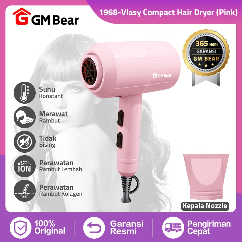 GM Bear Hair Dryer Pengering Rambut 1968 - Vlasy Hairdryer Alat Pengering Rambut