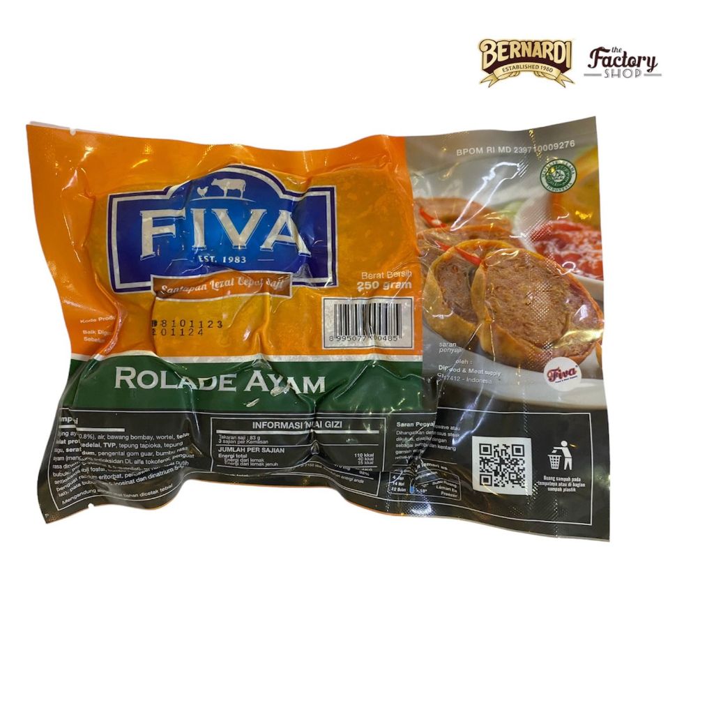 

Fiva Rolade Ayam 250g