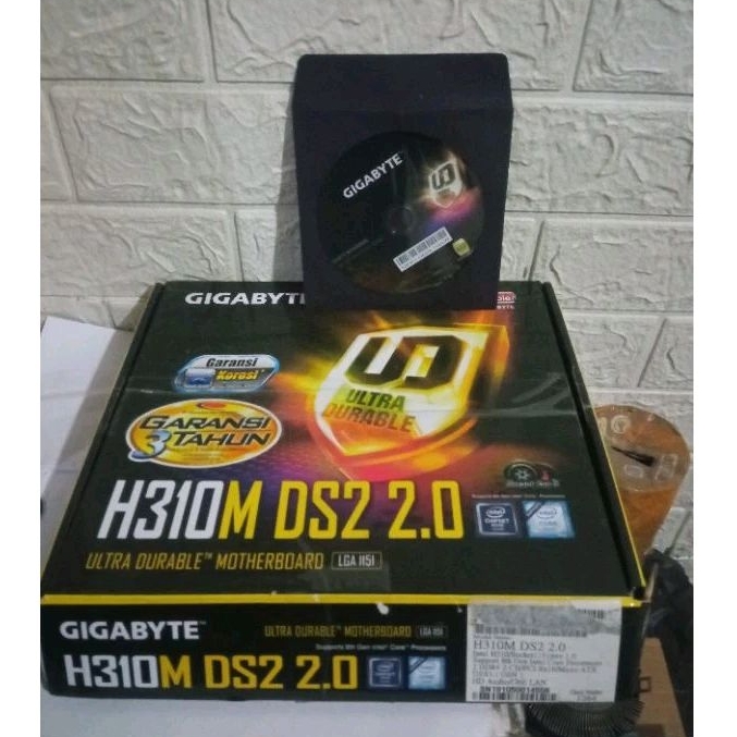 Dus box + Cd driver mobo Gigabyte H310M LGA 1151