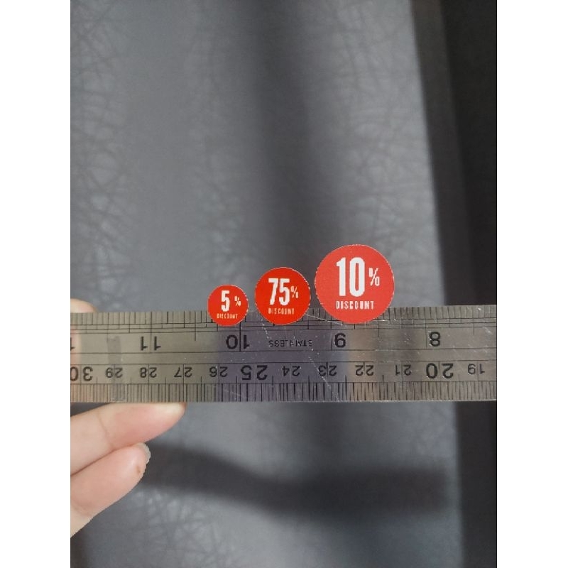 

Stiker diskon 1 cm (nominal silahkan request)