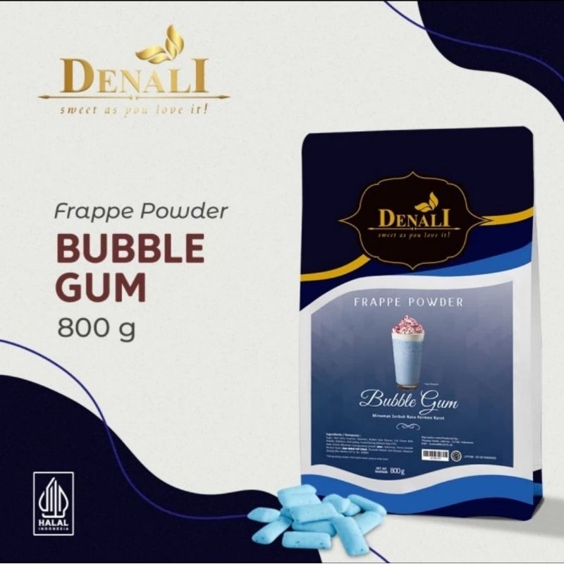 

Denali bubble gum powder