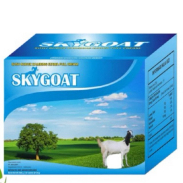 

SkyGoat Susu Kambing Etawa Original Dengan Bubuk Krim | Susu Kambing Skygoat Per Box