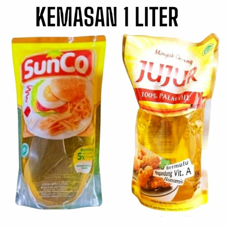 

Minyak Goreng Kemasan 1 Liter