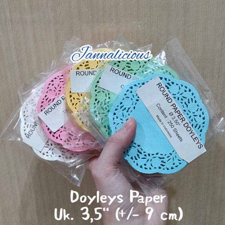 

Murah Istimewa Doyleys Paper Kertas Renda Uk 35 9cm 25pcs