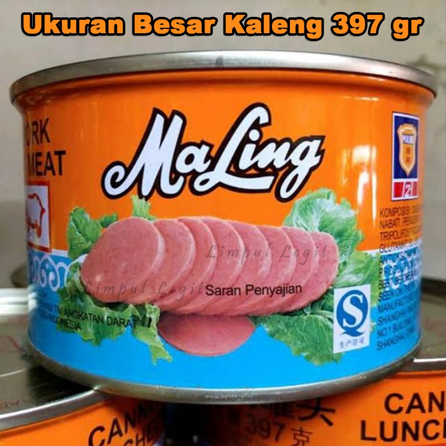 

Ham Maling TTS 397gr Ukuran Besar - Non Halal | Terbaru Expired : 2026