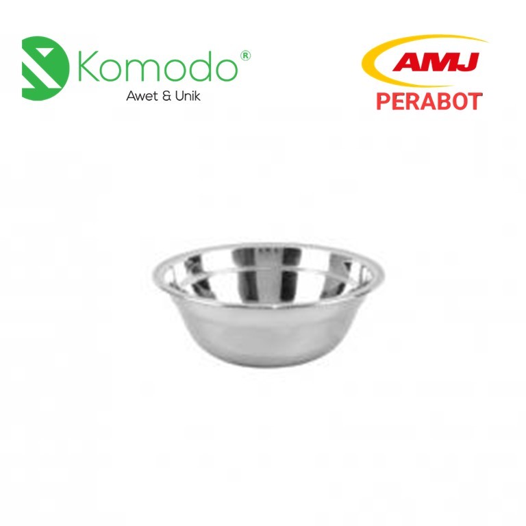 KOMODO Baskom Kecil / Baskom Kobokan Stainless 14 Cm