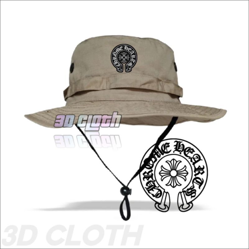 Topi Rimba Casual - Topi Gunung Outdoor Adventure Hiking Hat - Hiking Hat Pria Wanita - CHROME HEART