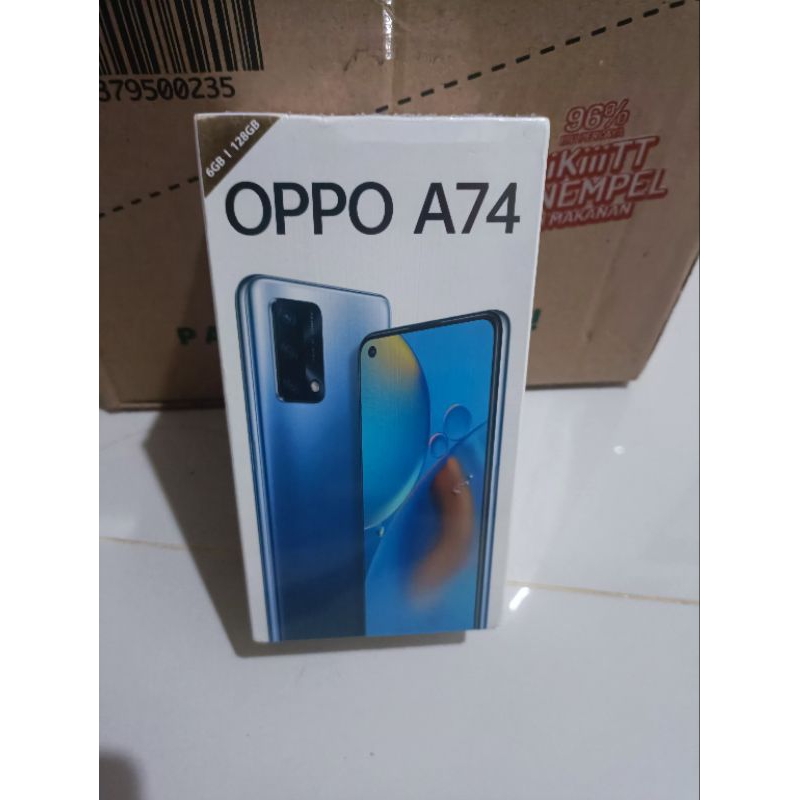 Oppo A74 4G 6/128 Ram 6gb 128gb new garansi resmi