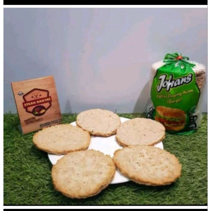 

Jofrans Beef Patties / Chicken Patties 900gr isi 15pcs