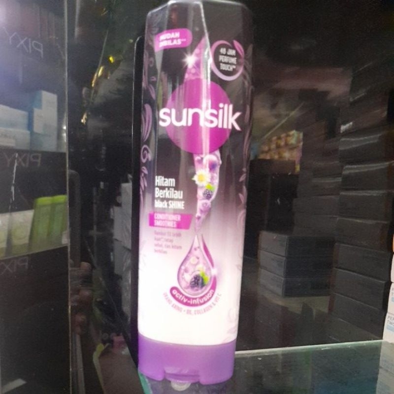 Sunsilk Conditioner Smoothies 160ml Hitam Berkilau Black Shine