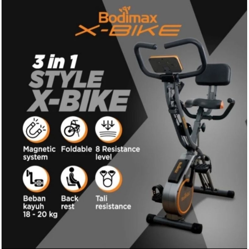 Bodimax X-bike Premium Sepeda statis