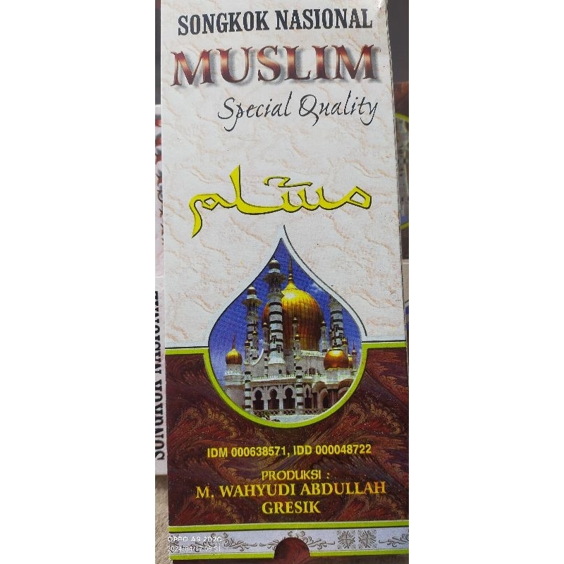 peci/ songkok nasional muslim