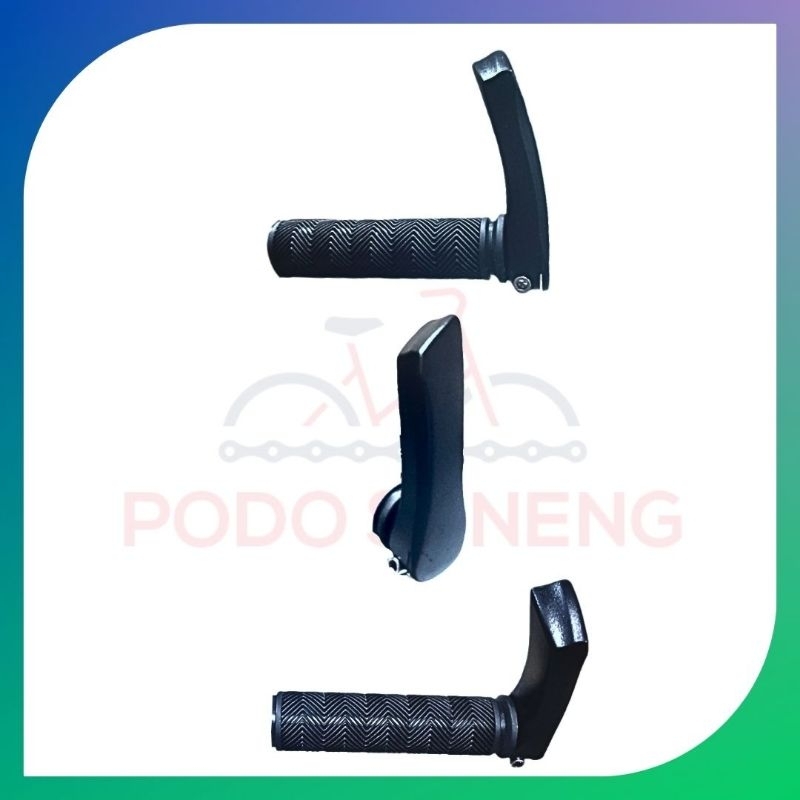 Tanduk Stang Sepeda Sepasang BMX/MTB Aksesoris Setir Sepeda