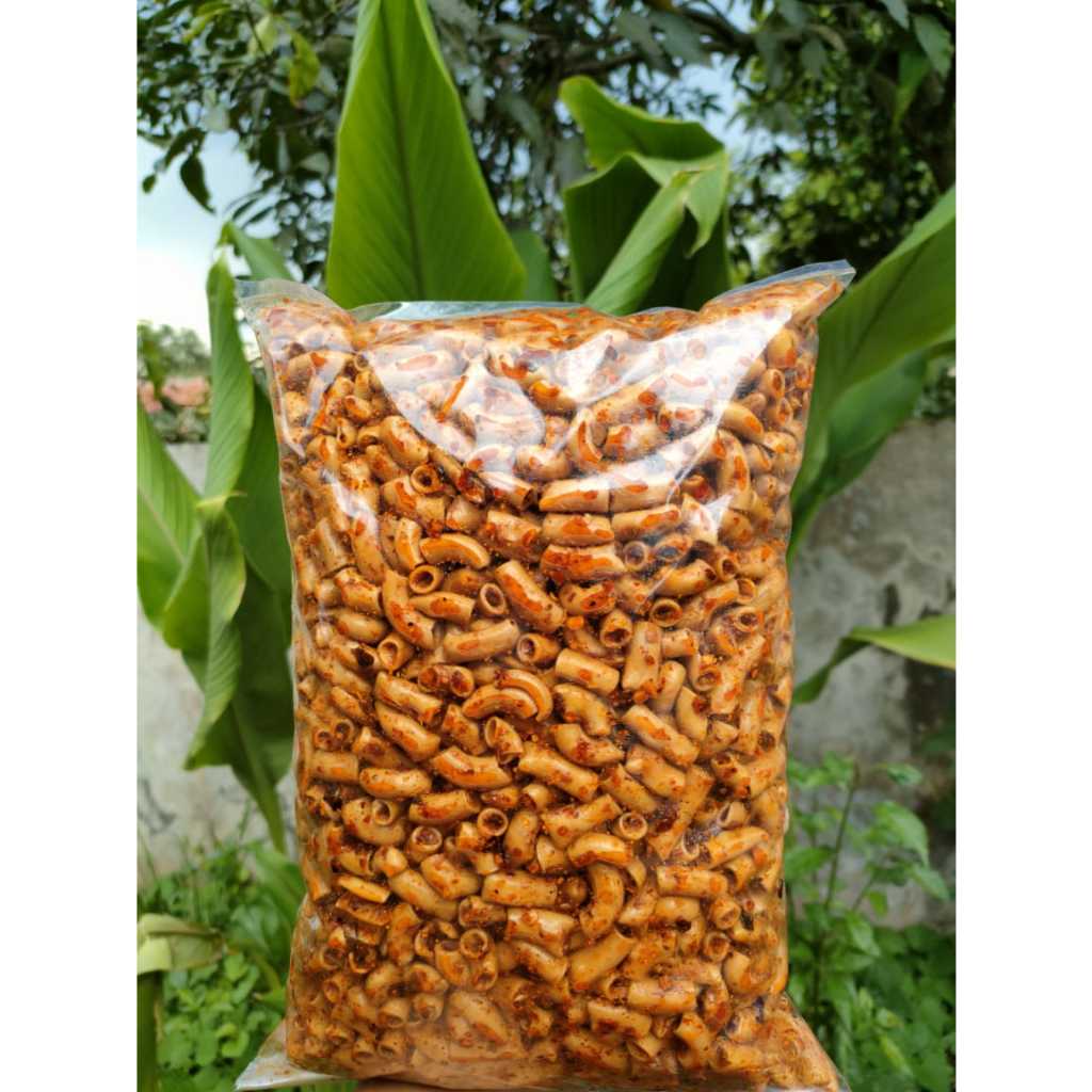 

CITRA RASA ||| Makaroni bantet pedas daun jeruk 1kg / makaroni bantat kriuk gurih pedas daun jeruk Murah
