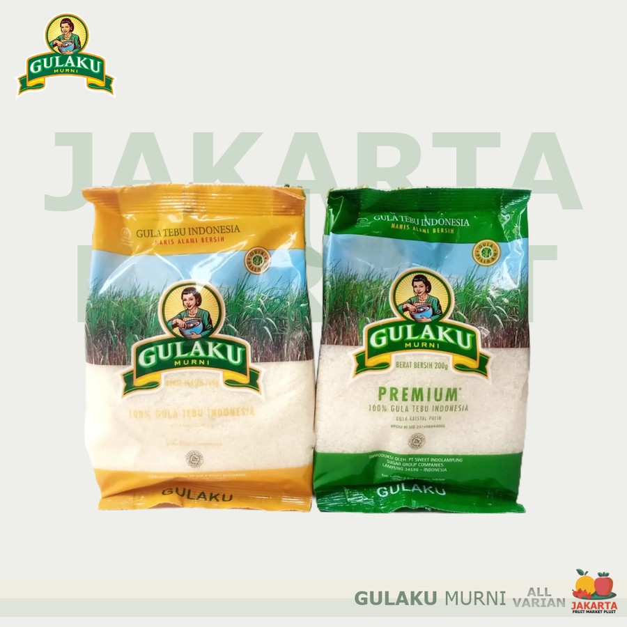 

GULAKU MURNI Gula Premium Tebu Kuning / Hijau