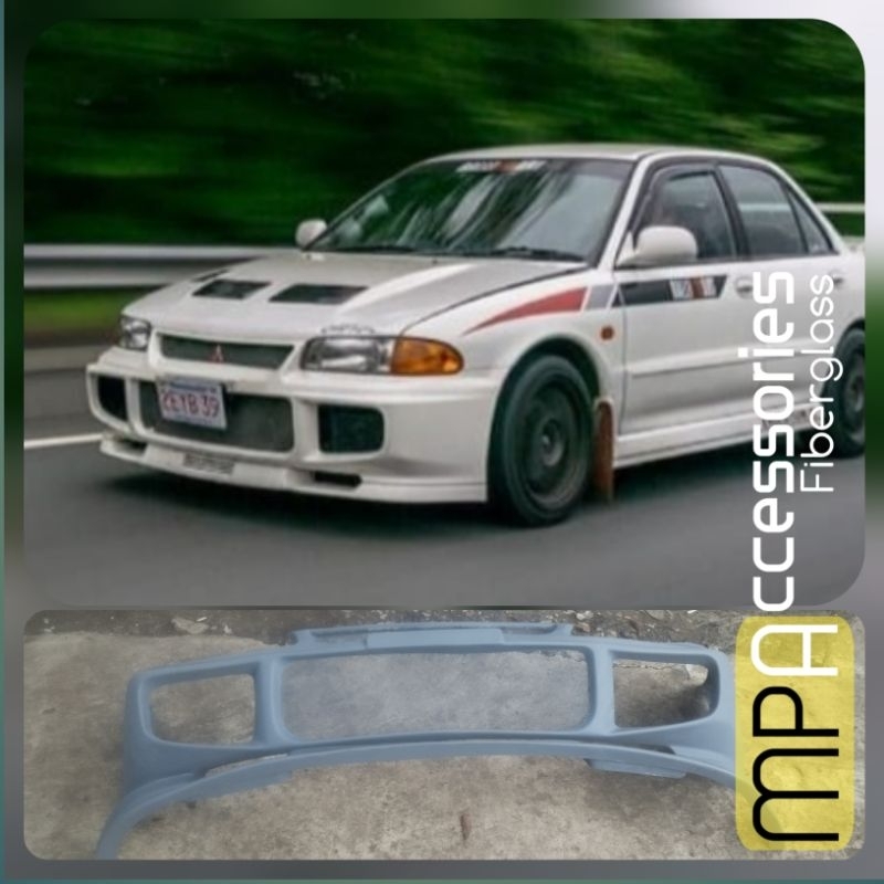 bodykit Fullbumper  depan mitsubishi lancer evo 3 evo3 ck3