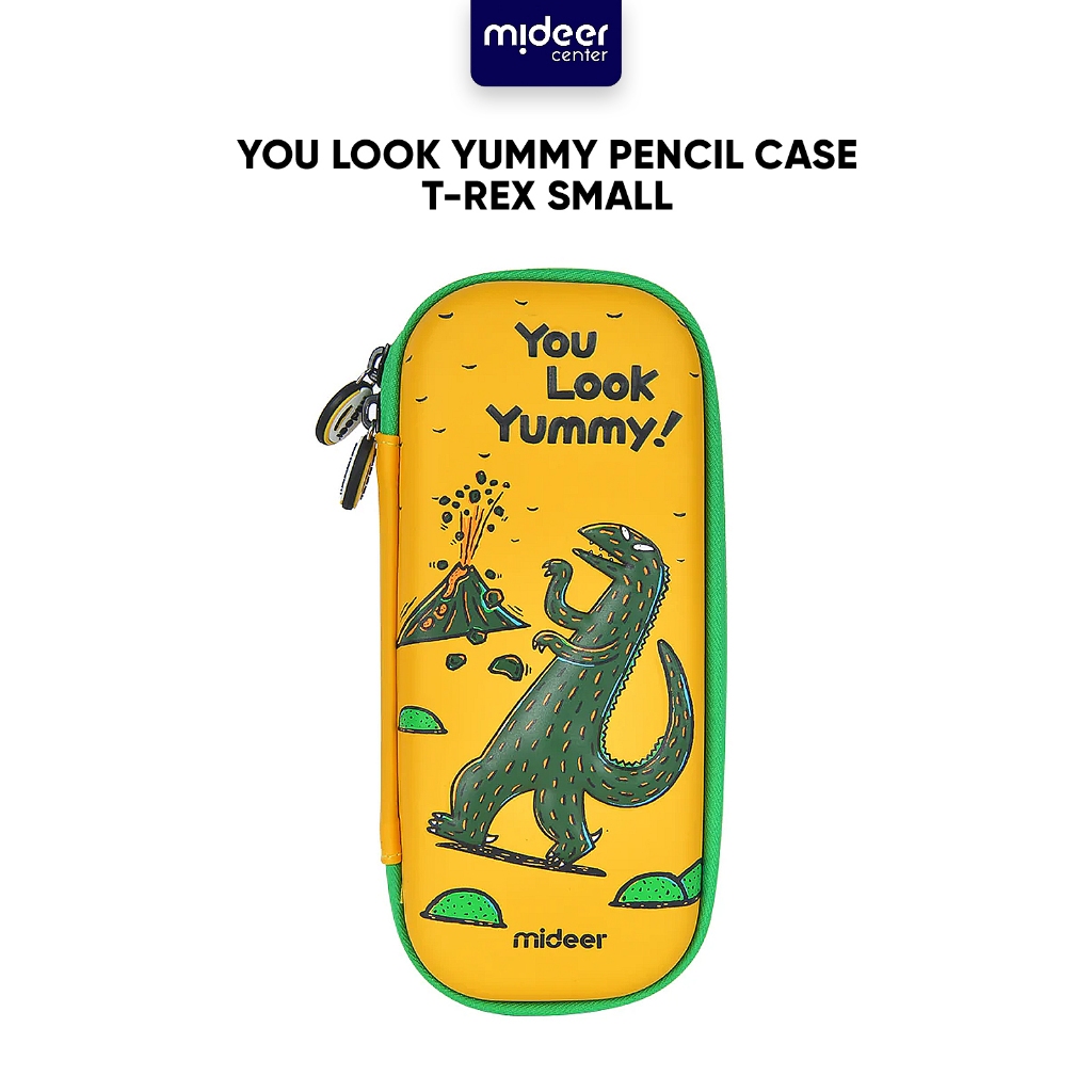 

Mideer Dinosaur Pencil Case 3D Kotak Tempat Pensil Anak Laki Laki Dinosaurus Dino 3+