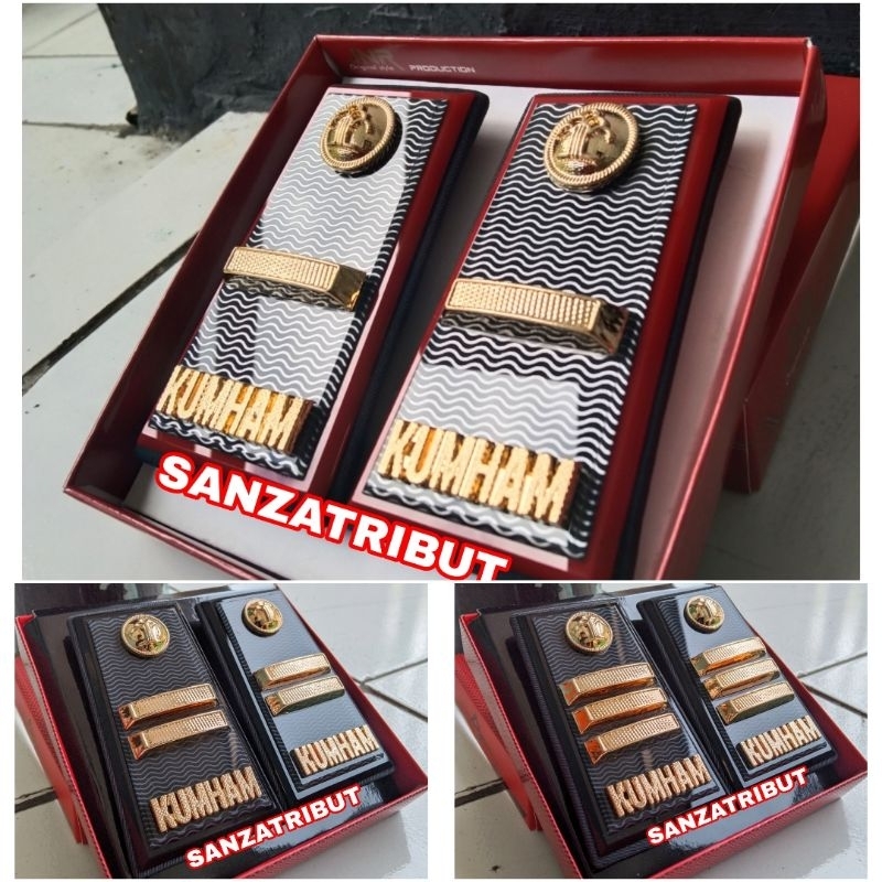 Pangkat KUMHAM 3A 3B 3C Full Mika Akrilik Terbaru