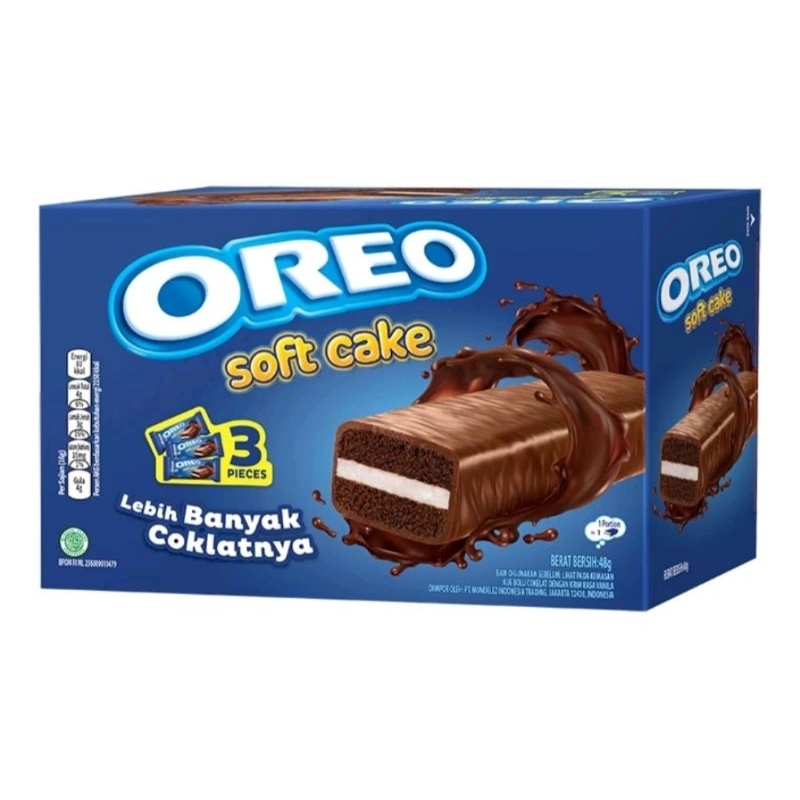 

Oreo Soft Cake 48g Oreo Soft Cake isi 3