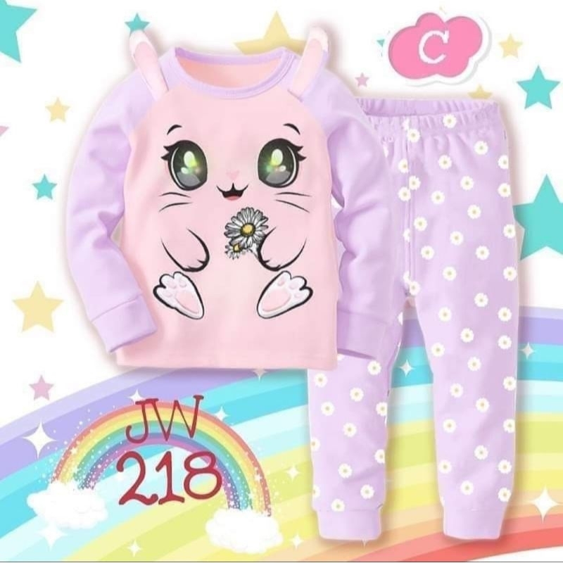 baju tidur import anak cewek baju tidur anak perempuan stelan baju tidur import anak cewek piyama im