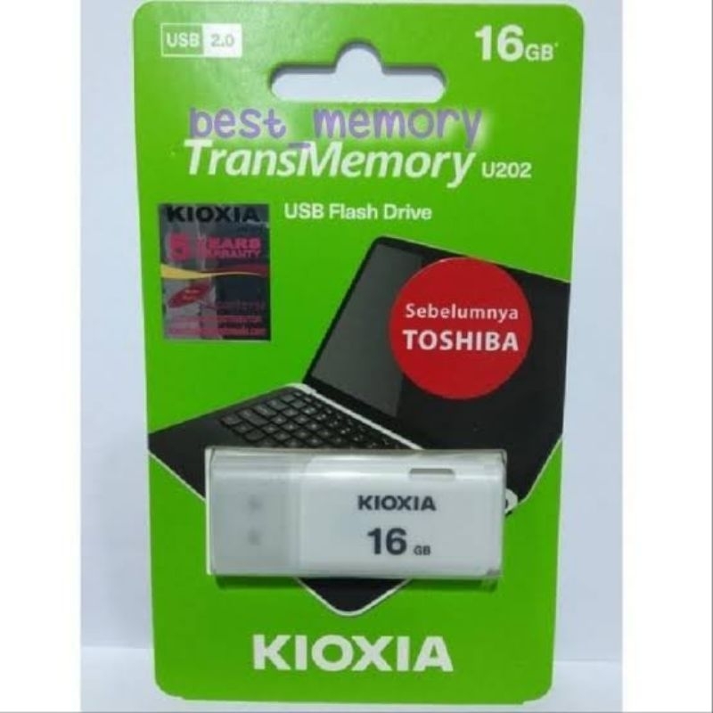 Flashdisk Kioxia USB, 16, 32, 64 GB