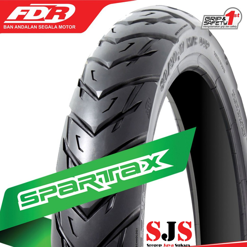 Ban Luar Motor Federal FDR 70/90-17 250-17 70/90 250 Ring 17 Tubeless Spartax