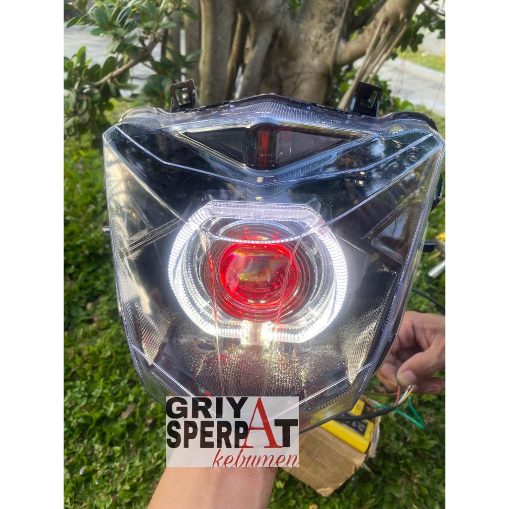 REFLEKTOR LAMPU DEPAN BEAT STREET BEAT ESP 2016-2019 BILED LED