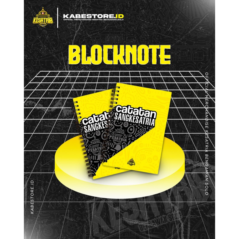 

KBS Blocknote A6 CATATAN SANGKESATRIA