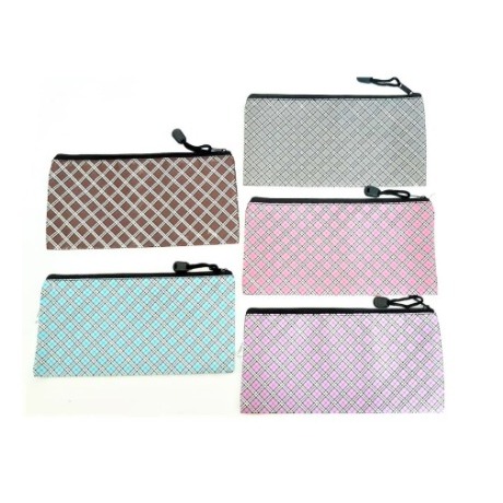 

Map Zipper Kain Tebal A6/Dompet Zipper kain Serbaguna A6