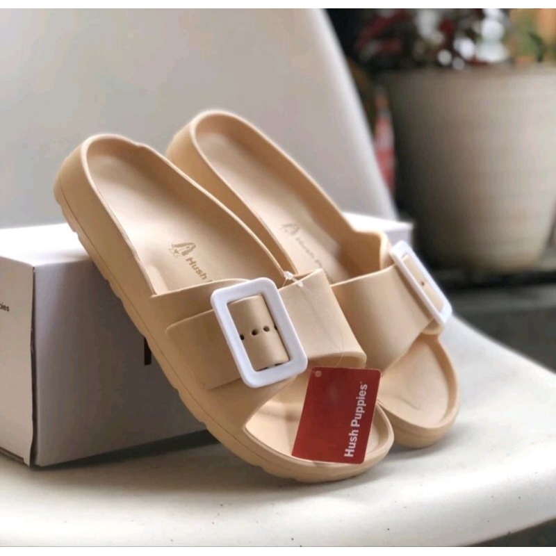 sendal slide wanita Hush puppies sandal selop wanita Hush puppies terbaru