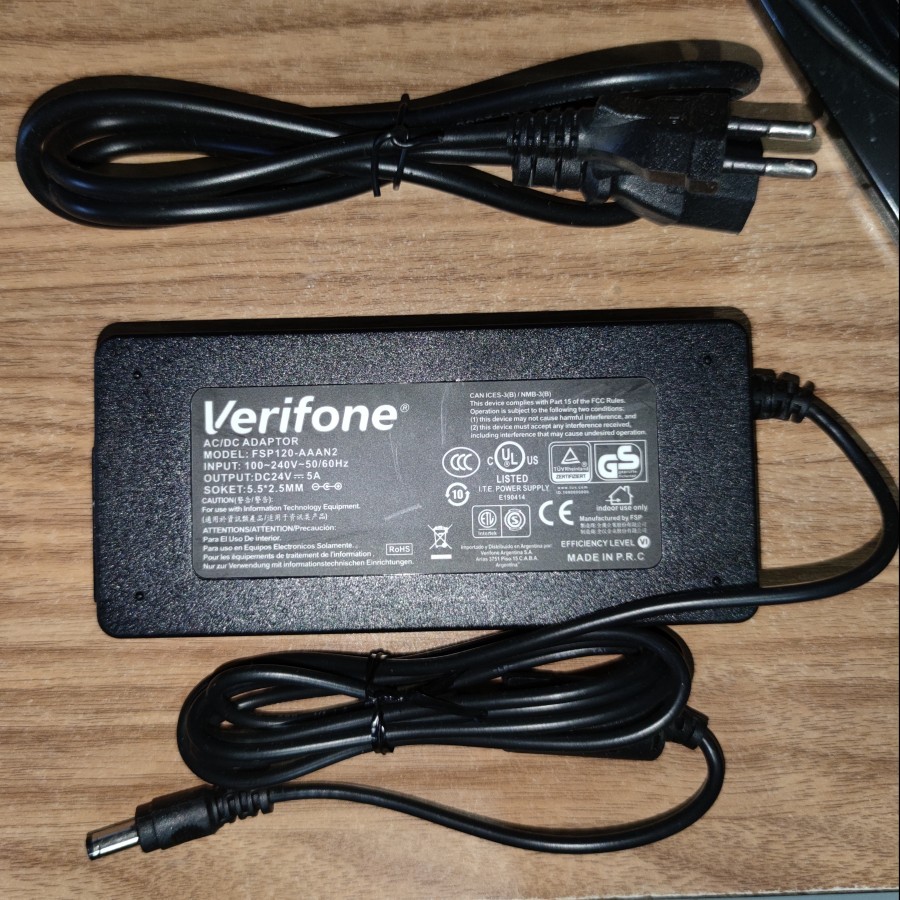 Adaptor 24V 5A VERIFONE