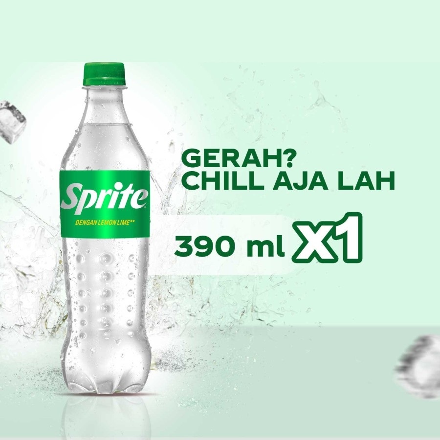 

Sprite Lemon Lime 390 mL Botol Minuman Soda 390mL