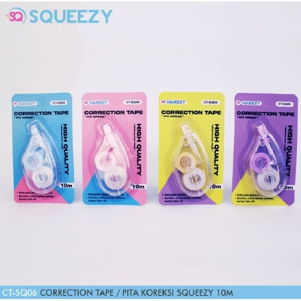 

SQUEEZY Correction tape CT SQ-06 10M (1pcs)