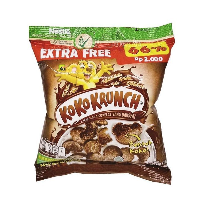 

koko krunch cokelat 22gr - koko krunch sachet
