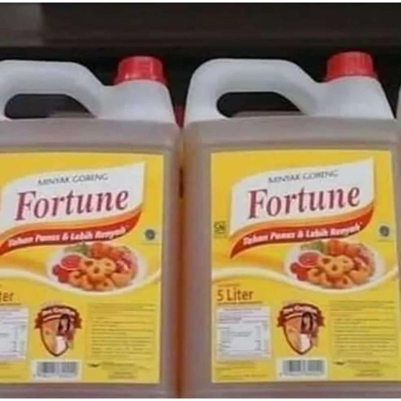 MINYAK GORENG FORTUNE 5 LITER ORIGINAL SEGEL PABRIK SURABAYA