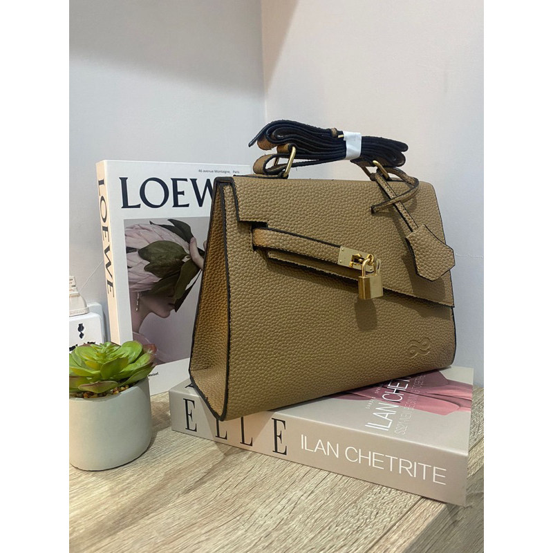 Tas sellier kulit jeruk