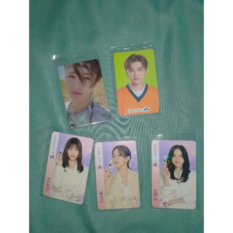 pc official / photocard official NCT twice / photocard renjun future / photocard lemonilo jaemin / t