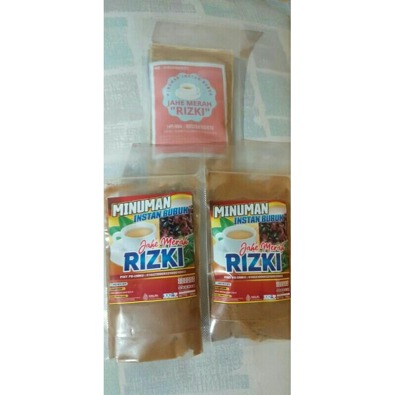 

Serbuk Jahe Merah Rizki 250 gram