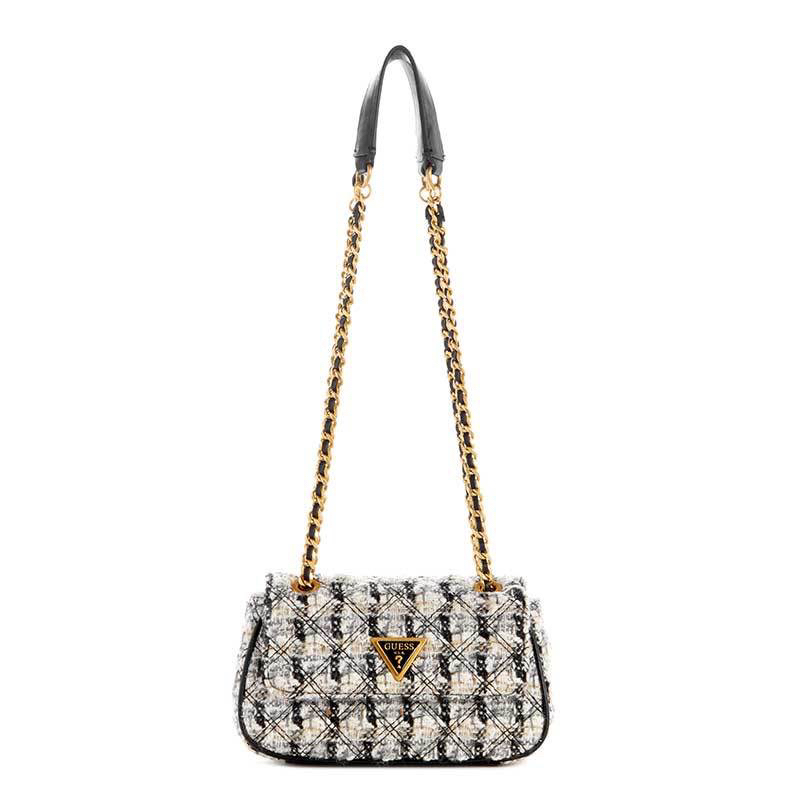 GIULLY MINI CONVERTIBLE CROSSBODY FLAP - TAS GUESS ORIGINAL WANITA