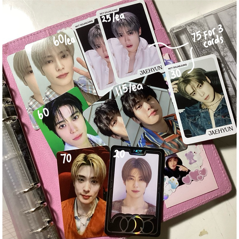 jaehyun 2baddies tc selca dojaejung perfume tc concept ccomaz trading card selca fact check tc djj p