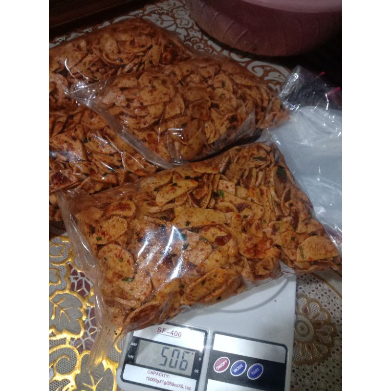 

BASRENG PEDAS MANIS DAUN JERUK 500gr
