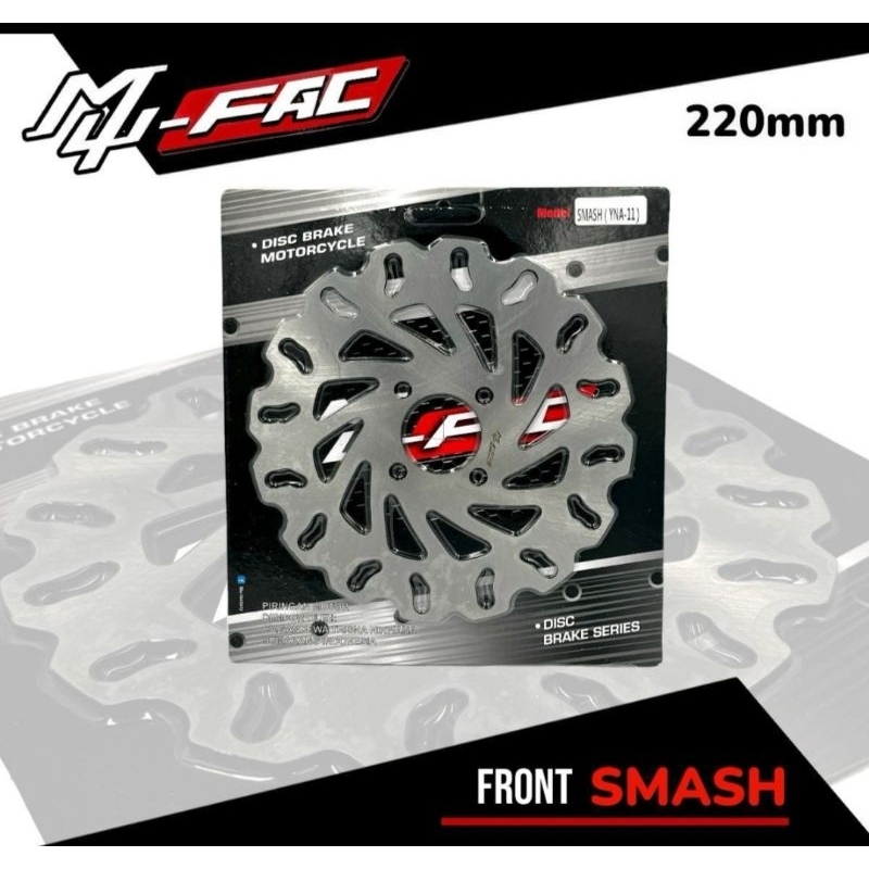PIRINGAN CAKRAM DEPAN UKURAN STANDAR MODEL GERIGI 190MM 220MM DAN 200MM  VARIO 125 VARIO 150 MIO SMA